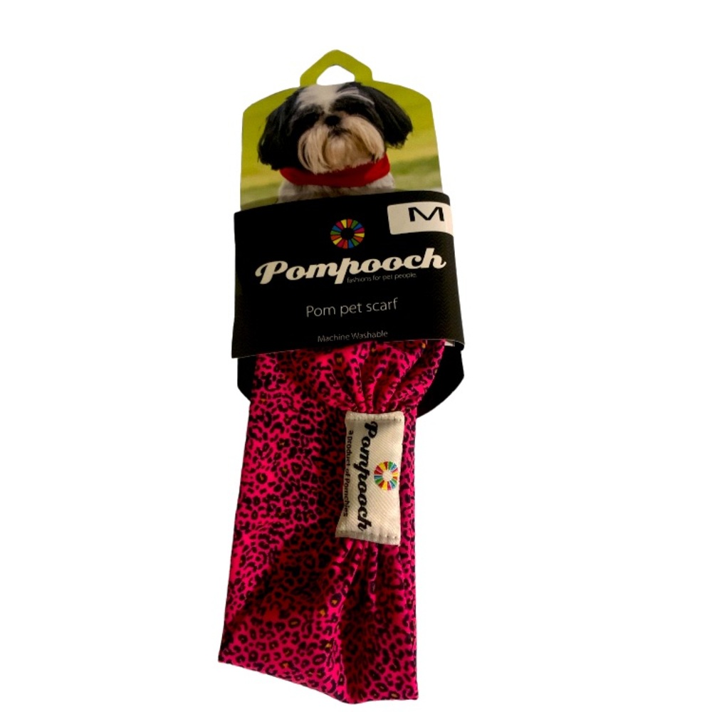 - NWT  Pompooch Pet Dog Scarf Size Medium.